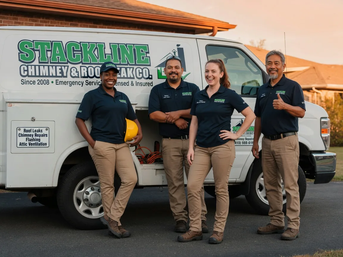 Chimney flashing repair company in Hubbard, TX
